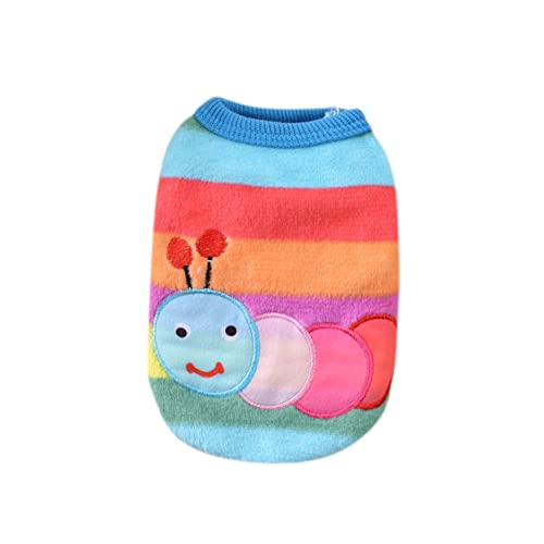 Gatuida Haustierweste – Wärme – Cartoon-welpen-Outfits – Hundekleidung – Größe XXS – Französisches Design – Hundemantel – Haustierkleidung Für Kalte Tage von Gatuida