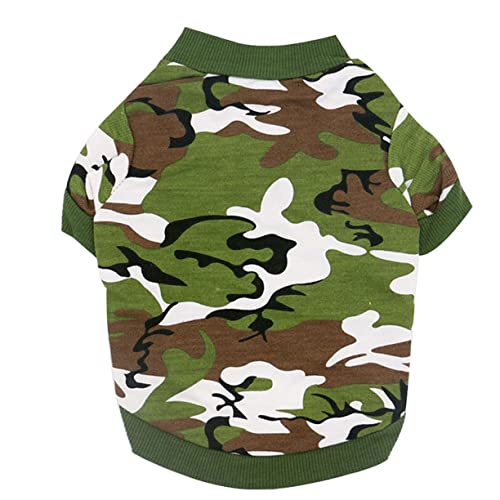 Gatuida Freizeitmantel Für Hunde Hundeweste Hundemäntel Plüsch Hundekostüme Haustier Hundekleidung Größe Welpe Züchten Outfits Jacke Atmungsaktiv Green von Gatuida