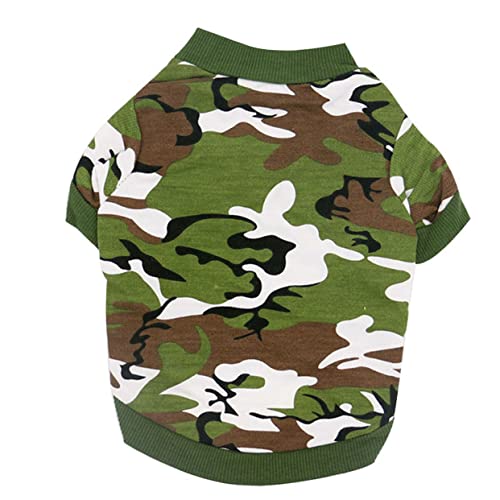 Gatuida Freizeitmantel für Hunde Outfits Hundekostüme für große Hunde Plüsch Hundemäntel Größe Hundeweste Atmungsaktiv Jacke züchten Haustier-Hundekleidung Welpenkleidung Green von Gatuida