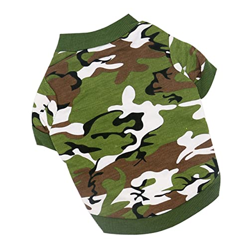 Gatuida Freizeitmantel für Hunde Outfits Rassen Mittel züchten Welpenmäntel klein hundemantel Dog Raincoat hundepullover hundekleider hundepulli Haustier-Hundekleidung Welpenkleidung Green von Gatuida