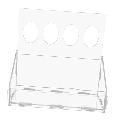 Gatuida Futtertrog für Geflügel mit Fächern Großer Pigeon Cage Food Box Stabiles Futterbecken für Hühner Küken und Tauben Langlebiger Acrylic Pigeon Feeder Praktischer Gatuida Futtertrog für Geflügel mit Fächern Großer Pigeon Cage Food Box Stabiles Futterbecken für Hühner Küken und Tauben Langlebiger Acrylic Pigeon Feeder Praktischer von Gatuida
