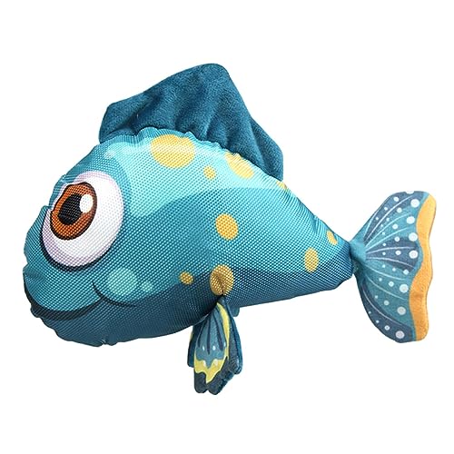 Gatuida Goldfisch Hundespielzeug Kauspielzeug mit Quietscher Bissbeständig für Haustiere Kreatives Design für Spiel und Ablenkung von Möbeln von Gatuida