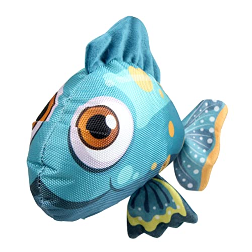 Gatuida Goldfisch Quietschspielzeug für Hunde Bissresistentes Plüschspielzeug mit Unterhaltsamem Design für Welpen und Große Hunde Fördert Zähnepflege und Spielspaß im Freien Gatuida Goldfisch Quietschspielzeug für Hunde Bissresistentes Plüschspielzeug mit Unterhaltsamem Design für Welpen und Große Hunde Fördert Zähnepflege und Spielspaß im Freien von Gatuida