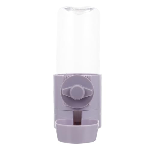 Gatuida Hängende Wasserzufuhr Käfig Hundehütte Wassernapf Kleine Tier Wasserflasche Haustier Katze Fütterung Schüssel Drinnen Wassernapfspender Für Hunde Hund Wassernapf Grey Plastik von Gatuida