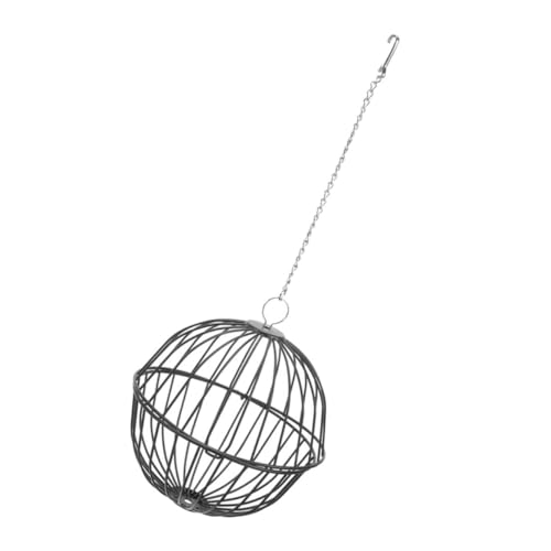 Gatuida Hängender Hamster Futterball Vielseitiger Futterspender für Hamster und Kaninchen aus Robustem mit Optimaler Belüftung für Frisches Heu Einfach zu Reinigen für Kleine Haustiere von Gatuida