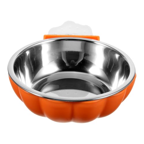 Gatuida Hängender Haustierfutternapf Abnehmbarer Wassernapf für Katzen Orangefarbener Kürbisdesign für Käfige und Tierbedarf zu Reinigen für Haustiere Gatuida Hängender Haustierfutternapf Abnehmbarer Wassernapf für Katzen Orangefarbener Kürbisdesign für Käfige und Tierbedarf zu Reinigen für Haustiere von Gatuida