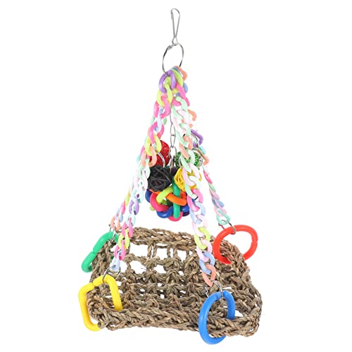 Gatuida Hängespielzeug für Wellensittiche und Papageien Kreative Vogelhängematte aus Langlebigem Material Sicherer Sitz und Kletterstand für Nymphensittiche Fördert Neugier und Gatuida Hängespielzeug für Wellensittiche und Papageien Kreative Vogelhängematte aus Langlebigem Material Sicherer Sitz und Kletterstand für Nymphensittiche Fördert Neugier und von Gatuida
