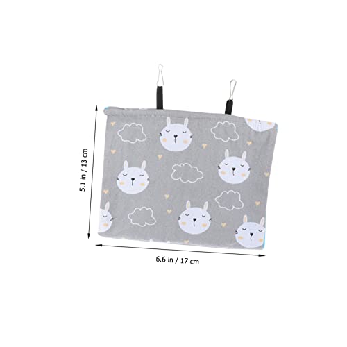 Gatuida Hamster Hängematte Kleintier Schlafsack Warmes Hängendes Bett Für Vögel Ratten Chinchillas Haustierzubehör Komfortables Schlafnest von Gatuida