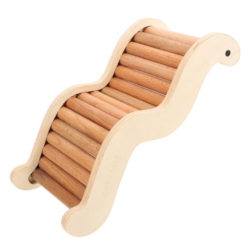Gatuida Hamster Kletterleiter Holz für Kleintiere Rattenleiter Chinchilla Spielzeug Hamsterkäfig Zubehör Sicher und Geruchsneutral für Hamster und Rennmäuse Gatuida Hamster Kletterleiter Holz für Kleintiere Rattenleiter Chinchilla Spielzeug Hamsterkäfig Zubehör Sicher und Geruchsneutral für Hamster und Rennmäuse von Gatuida