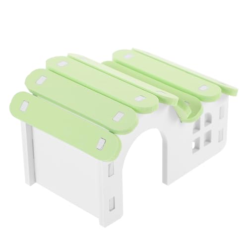 Gatuida Hamster Lebensraumhaus Chinchilla Haus Kleintier Versteck aus Stabilem PVC Robust Langlebig für Hamster Meerschweinchen Ratten Gatuida Hamster Lebensraumhaus Chinchilla Haus Kleintier Versteck aus Stabilem PVC Robust Langlebig für Hamster Meerschweinchen Ratten von Gatuida