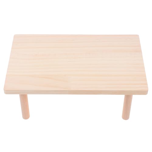 Gatuida Holz Hamster Plattform Spielzeug für Kleintiere Zweite Hamsterspielzeug Kletterleiter für Hamster Haustierzubehör von Gatuida