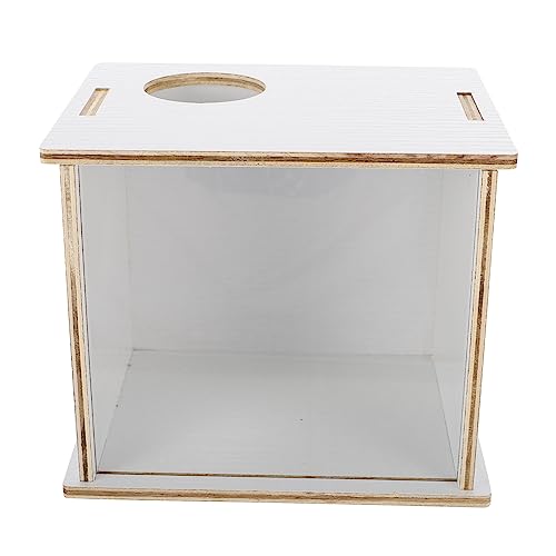 Gatuida Hamster Sandbad aus Multifunktionale Transparente Badewanne und Toilette für Hamster Chinchilla Mäuse Geräumige Sand Badbox für Kleintiere Leicht zu Reinigen Haustiertauglich von Gatuida