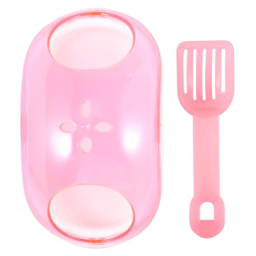 Gatuida Hamster Sandbad mit Schaufel Kleines Sandbad Haus für Chinchillas und Kleintiere Halbdurchsichtiger Kunststoff Tragbar rutschfest und Sicher Geeignet für Hamster Zufällige Farbe Gatuida Hamster Sandbad mit Schaufel Kleines Sandbad Haus für Chinchillas und Kleintiere Halbdurchsichtiger Kunststoff Tragbar rutschfest und Sicher Geeignet für Hamster Zufällige Farbe von Gatuida