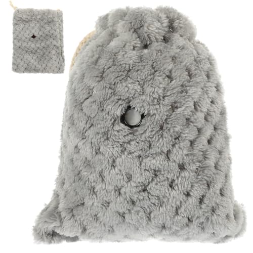 Gatuida Hamster Tragetasche Atmungsaktiver und Nagetier für Chinchillas und Hamster mit Verstellbarem Zugband für Reisen Camping und Ausflüge von Gatuida
