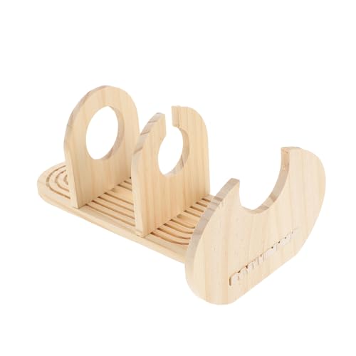 Gatuida Hamster Trinkflasche Holzhalterung Wasserflaschenständer für Kleintiere Wie Meerschweinchen und Nager Langlebiger Leichter Trinkflaschenhalter Installieren und Stabil im Käfig Gatuida Hamster Trinkflasche Holzhalterung Wasserflaschenständer für Kleintiere Wie Meerschweinchen und Nager Langlebiger Leichter Trinkflaschenhalter Installieren und Stabil im Käfig von Gatuida