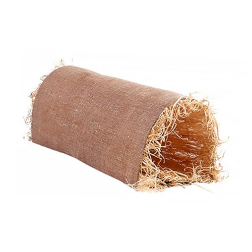 Gatuida Hamster Tunnel nagerhaus nager Hamster Schlafplatz Meerschweinchen Nest kleintierhaus Heu Betten für Meerschweinchen Häschen-Tunnelnest Kaninchen Schlafbett Leinen- Khaki von Gatuida
