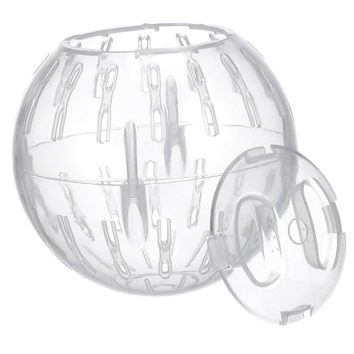 Gatuida Hamster Übungsball Transparent Kleine Haustierkugel Sicherer Langlebig Für Hamster Zwerghamster Rennmäuse Geeignet von Gatuida