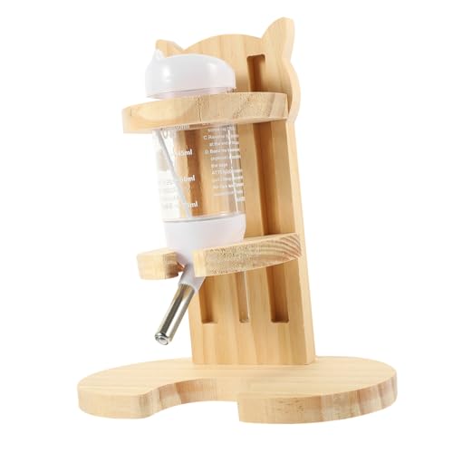 Gatuida Hamster Wasserflasche mit Ständer Auslaufsicherer Trinkflasche für Meerschweinchen Kaninchen und Kleine Haustiere Praktische Kleintier Wasserbehälter Haustier Trinkspender von Gatuida