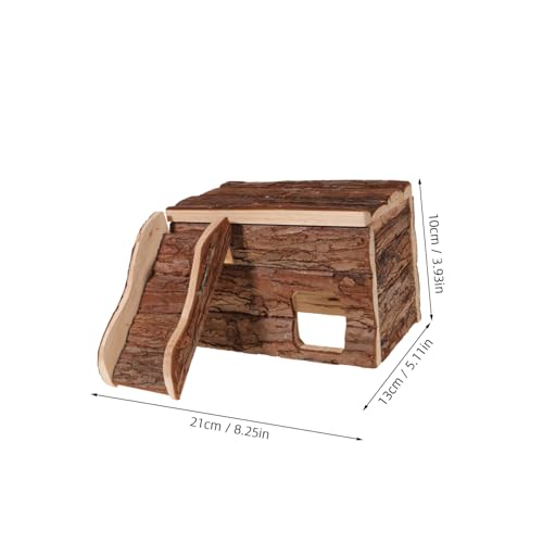 Gatuida Hamsterhaus aus Hochwertigem Holz Langlebiges Kleintierversteck für Zwerghamster Igel und Meerschweinchen Sicheres Brut Spielhaus Geruchlos Hamsterzubehör Kleines Nest Gatuida Hamsterhaus aus Hochwertigem Holz Langlebiges Kleintierversteck für Zwerghamster Igel und Meerschweinchen Sicheres Brut Spielhaus Geruchlos Hamsterzubehör Kleines Nest von Gatuida
