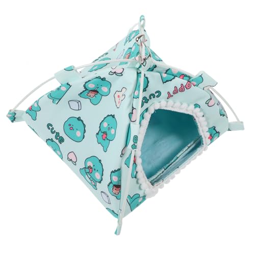 Gatuida Hamsterzeltnest Rennmaus für Bettwäsche mit Kapuze Frettchen Party hamsterbett tierzelt Hamster Schlafplatz Hamsterversteck im Käfig zartes Rattenversteck Segeltuch Light Green Gatuida Hamsterzeltnest Rennmaus für Bettwäsche mit Kapuze Frettchen Party hamsterbett tierzelt Hamster Schlafplatz Hamsterversteck im Käfig zartes Rattenversteck Segeltuch Light Green von Gatuida