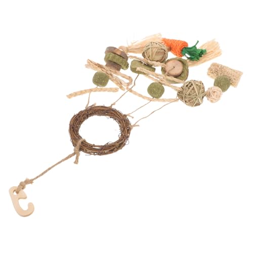 Gatuida Haustier Hamster hamsterspielzeug Rabbit Toys Vogel zubehör für käfig Parrot Toys zum Aufhängen von Vögeln Vögel vogelkäfig zubehör Rattan Gatuida Haustier Hamster hamsterspielzeug Rabbit Toys Vogel zubehör für käfig Parrot Toys zum Aufhängen von Vögeln Vögel vogelkäfig zubehör Rattan von Gatuida
