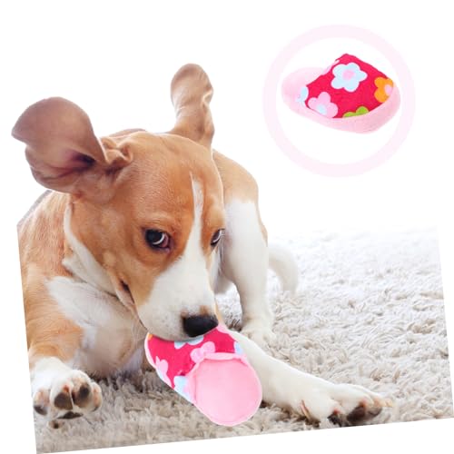 Gatuida Haustier Kauspielzeug Plüsch Quietschende Hundespielzeug Slipper Form Beißfestes Molaren für Welpen Kleine Mittlere Große Hunde zur Zahnpflege und Beschäftigung Gatuida Haustier Kauspielzeug Plüsch Quietschende Hundespielzeug Slipper Form Beißfestes Molaren für Welpen Kleine Mittlere Große Hunde zur Zahnpflege und Beschäftigung von Gatuida