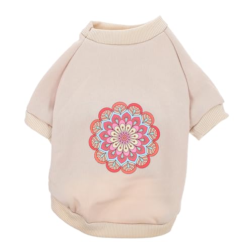 Gatuida Haustierpullover Winter Hundemantel Warmer Hundepullover Haustier Warme Kleidung Winddichtes Hundekostüm Welpenmantel Welpenkleidung Haustier Winterkleidung Weicher Hundepullover von Gatuida