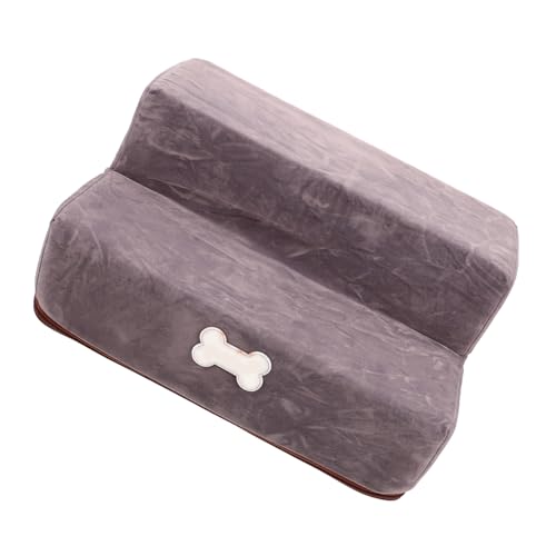 Gatuida Haustiertreppe für Hunde rutschfeste Stufige Hunderampe und Bequem für Kleine Haustiere und Ältere Tiere Perfektes Zubehör für Betten und Sofas von Gatuida