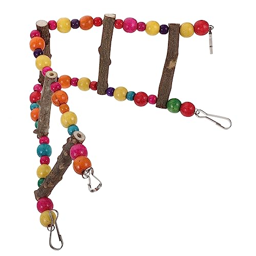 Gatuida Holz Vogel Leiter für Papageien Bunte Kletterleiter für Vogelkäfige Geeignet für Wellensittiche Nymphensittiche und Liebesvögel Fördert Spiel und Bewegung Stabiles und Sicheres Gatuida Holz Vogel Leiter für Papageien Bunte Kletterleiter für Vogelkäfige Geeignet für Wellensittiche Nymphensittiche und Liebesvögel Fördert Spiel und Bewegung Stabiles und Sicheres von Gatuida