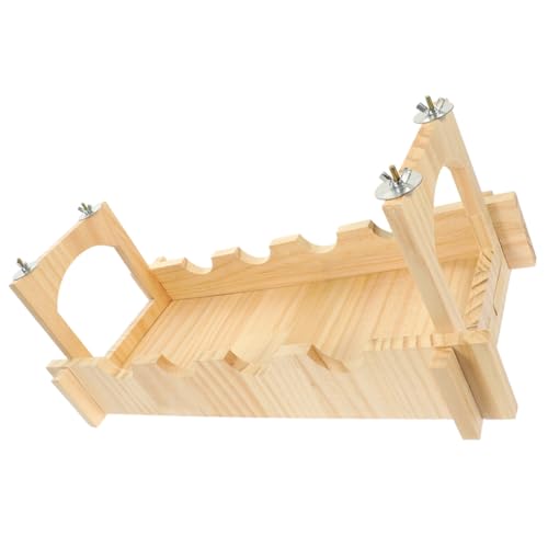 Gatuida Holzbrücke für Kleintiere Stabiles Hamster Brücke Glatte Oberfläche Multifunktional als Versteck und Ruheplatz Kleines Leichtes Design für Käfige von Meerschweinchen Zwerghamstern Gatuida Holzbrücke für Kleintiere Stabiles Hamster Brücke Glatte Oberfläche Multifunktional als Versteck und Ruheplatz Kleines Leichtes Design für Käfige von Meerschweinchen Zwerghamstern von Gatuida