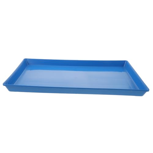 Gatuida Hundebox-tablett Pee Pad Tablett Pet Pee Pads Leckerli-Spender Für Hunde Hundekäfig Hunde-PIPI-Gras-pad Wurf Windeln Hund Pinkelt Töpfchen Ersatz Für Hundeboxen Welpe Blue Plastik von Gatuida