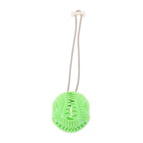 Gatuida Hundekauspielzeug mit Seil TPR Material Interaktives Futterball zur Zahnreinigung Energiesparend für Kleine und Mittlere Hunde für Spiel und Futterverteilung von Gatuida