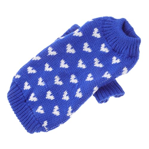 Gatuida Hundepullover mit Herzmuster Gestrickt XL Runder Kragen Weicher Strick für Kleine und Mittelgroße Hunde Modischer Winterhundepullover Maschinenwaschbar Süßer Haustier Sweater für Gatuida Hundepullover mit Herzmuster Gestrickt XL Runder Kragen Weicher Strick für Kleine und Mittelgroße Hunde Modischer Winterhundepullover Maschinenwaschbar Süßer Haustier Sweater für von Gatuida