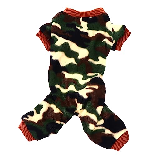 Gatuida Hundepyjama Für Warm Und Fuß Overall Camouflage Für Kalte Bequeme Haustierkleidung Für Kleine Und Mittelgroße Gatuida Hundepyjama Für Warm Und Fuß Overall Camouflage Für Kalte Bequeme Haustierkleidung Für Kleine Und Mittelgroße von Gatuida