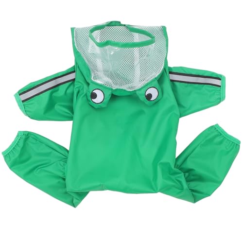Gatuida Hunderegenmantel Für Kleine Wasserdichter Poncho Mit Leichter Regenmantel Für Welpen Rückenlänge Empfohlen Für Haustiere von Gatuida