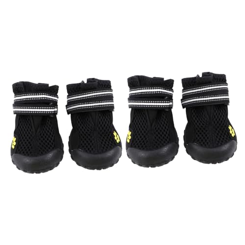 Gatuida Hundeschuhe für Große und Mittelgroße Hunde rutschfeste wasserdichte Pfotenschützer mit Robustem Sohlen Design Outdoor Bergsteiger Schuhe für Effektiven Schutz bei Wanderungen und Gatuida Hundeschuhe für Große und Mittelgroße Hunde rutschfeste wasserdichte Pfotenschützer mit Robustem Sohlen Design Outdoor Bergsteiger Schuhe für Effektiven Schutz bei Wanderungen und von Gatuida