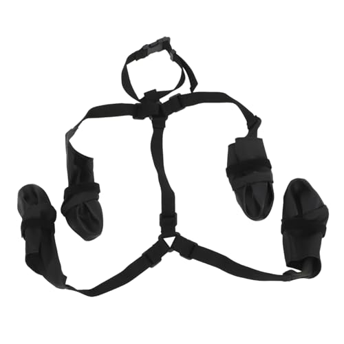 Gatuida Hundeschuhe für Hunde Verstellbare wasserdichte Pfotenstiefel mit Gummisohlen rutschfest für Kleine und Mittelgroße Hunde für Outdoor Aktivitäten bei Regen und Schnee Gatuida Hundeschuhe für Hunde Verstellbare wasserdichte Pfotenstiefel mit Gummisohlen rutschfest für Kleine und Mittelgroße Hunde für Outdoor Aktivitäten bei Regen und Schnee von Gatuida