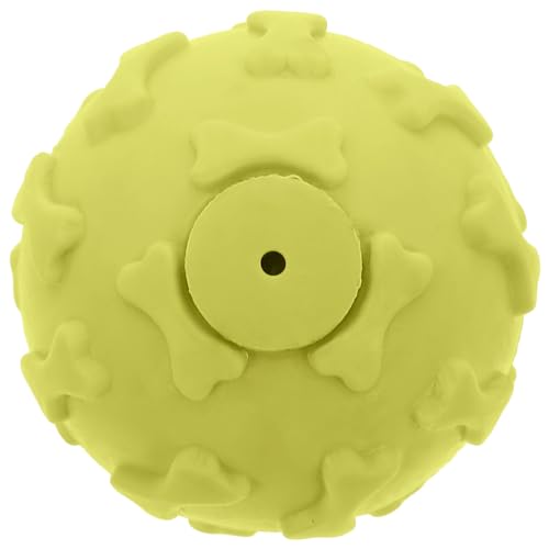 Gatuida Hundespielzeug Quietschend Kauspielzeug für Hunde aus Hochwertigem Interaktiver Spielball zur Zahnpflege für Kleine und Mittelgroße Hunde Fördert Spiel und Kauen von Gatuida