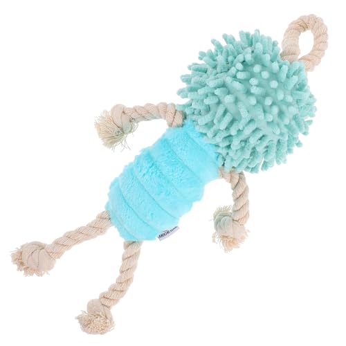 Gatuida Hundespielzeug mit Quietscher Bungee Seil Zerrspielzeug für Welpen und Mittlere Hunde für Indoor und Outdoor Aktivitäten Fördert Bewegung und Spielspaß von Gatuida