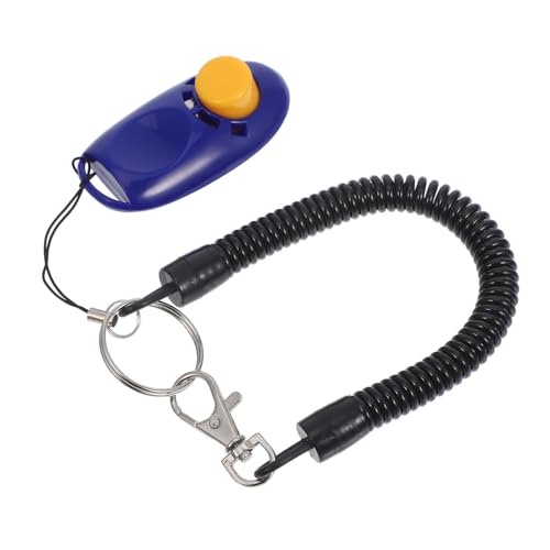 Gatuida Hundetrainer Clicker mit Armband Tragbarer Abs Klicker für Hunde Katzen Pferde Vielseitige Tonsignale zur Erziehungshilfe Leichtes Langlebiges Trainingsgerät für Haustiere von Gatuida