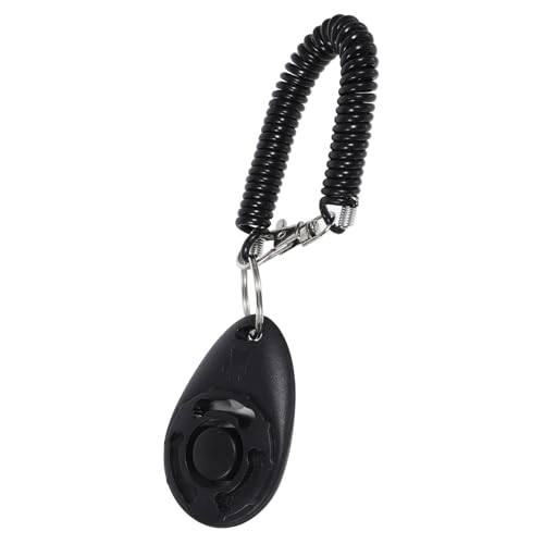Gatuida Hundetrainer Clicker mit Verstellbarem Handgelenkband Tragbares und Vielseitiges Haustier Trainingsgerät für Hunde und Katzen Praktischer Klicker für Indoor und Outdoor Erziehung Gatuida Hundetrainer Clicker mit Verstellbarem Handgelenkband Tragbares und Vielseitiges Haustier Trainingsgerät für Hunde und Katzen Praktischer Klicker für Indoor und Outdoor Erziehung von Gatuida