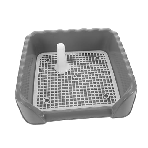 Gatuida Indoor Hundetoilette Mittelgroß mit Induktionssäule Seitiger Schutzwand Rutschfestem Gitter und Leicht zu Reinigendem Urinauffangbehälter Trainingsstation für Welpen und Hunde für Gatuida Indoor Hundetoilette Mittelgroß mit Induktionssäule Seitiger Schutzwand Rutschfestem Gitter und Leicht zu Reinigendem Urinauffangbehälter Trainingsstation für Welpen und Hunde für von Gatuida