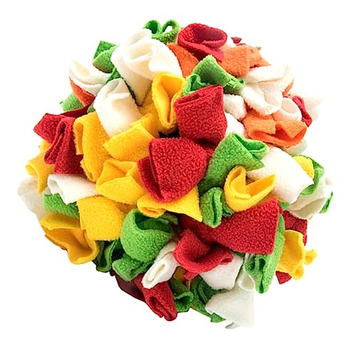Gatuida Interaktiver Hundespielzeug Sniff Ball aus Bissfestem Gummi Langsam Fütternder Futtersuchball für Welpen und Große Hunde Lustiges Kauspielzeug zur Geistigen Anregung und Gatuida Interaktiver Hundespielzeug Sniff Ball aus Bissfestem Gummi Langsam Fütternder Futtersuchball für Welpen und Große Hunde Lustiges Kauspielzeug zur Geistigen Anregung und von Gatuida