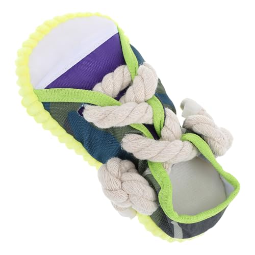 Gatuida Interaktives Hundespielzeug mit Quietschfunktion Schuhe Form Robustes Beißspielzeug aus Canvas Stresslindernd für Kleine und Mittelgroße Hunde Langlebig und Tragbar Gatuida Interaktives Hundespielzeug mit Quietschfunktion Schuhe Form Robustes Beißspielzeug aus Canvas Stresslindernd für Kleine und Mittelgroße Hunde Langlebig und Tragbar von Gatuida