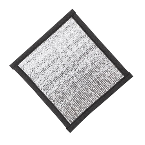 Gatuida Isolierpad Mit Reflektierender Folie Haustiere Heizmatte Für Reptilien Leopardgecko-heizkissen Leopardgecko-zubehör Wasserspielmatte Für Katzen Silver Aluminiumkaschierte Folie von Gatuida