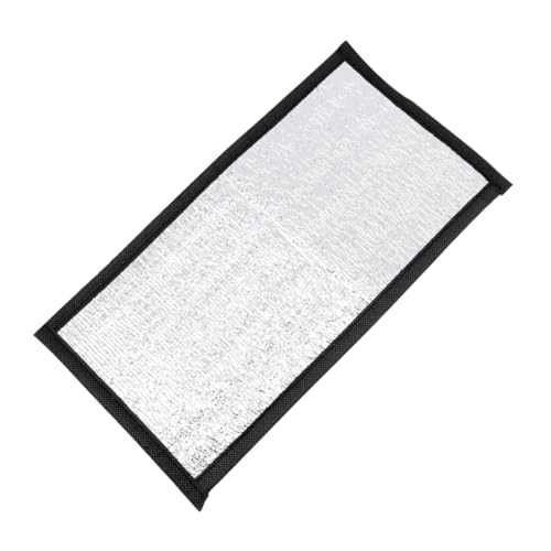 Gatuida Isolierpad Mit Reflektierender Folie Heizkissen Reptil Einsiedlerkrebs Heizung Schlangenheizkissen Heizkissen Für Reptilien Unter Dem Tank Aluminiumkaschierte Folie Silver von Gatuida