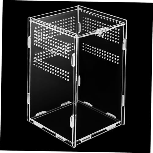Gatuida Kasten Fütterungsbox Drachen Bausatz Springender Spinnenkäfig Reptil Schildkröte Terrarienset Zubehör Für Springende Spinnen Schlange Tarantula -gehäuse Aquarium Acryl Gatuida Kasten Fütterungsbox Drachen Bausatz Springender Spinnenkäfig Reptil Schildkröte Terrarienset Zubehör Für Springende Spinnen Schlange Tarantula -gehäuse Aquarium Acryl von Gatuida