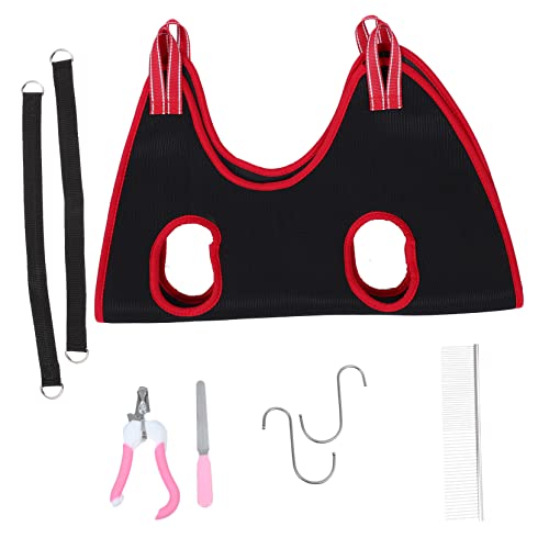 Gatuida Katzen und Hundehängematte für Nagelpflege Grooming Set für Kleine und Mittelgroße Haustiere Atmungsaktiv und Langlebig Nagelfeile Schwarz Rot Lösung für Zufällige Zufällige Farbe Gatuida Katzen und Hundehängematte für Nagelpflege Grooming Set für Kleine und Mittelgroße Haustiere Atmungsaktiv und Langlebig Nagelfeile Schwarz Rot Lösung für Zufällige Zufällige Farbe von Gatuida