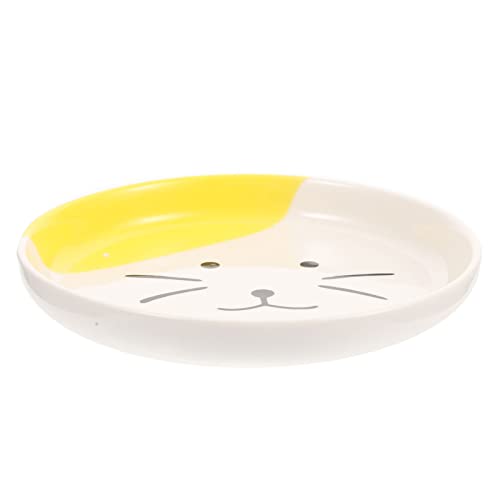 Gatuida Katzenfutterschale aus Keramik Rutschfester Katzenteller für Haustiere Abgerundete Kanten Leicht zu Reinigen Hygienisch und Langlebig für Kleine Katzen und Kätzchen Gatuida Katzenfutterschale aus Keramik Rutschfester Katzenteller für Haustiere Abgerundete Kanten Leicht zu Reinigen Hygienisch und Langlebig für Kleine Katzen und Kätzchen von Gatuida