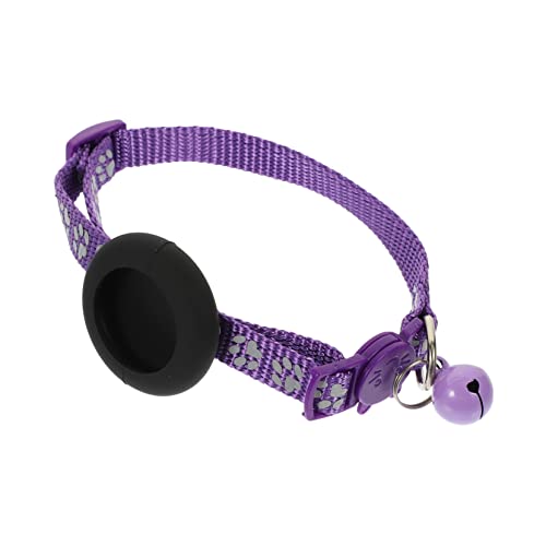 Gatuida Katzenhalsband Verstellbar Aus Nylon Mit Glöckchen Anti-Verlust-Halsband Für Haustier Outdoor-aktivitäten Reflektierend Leicht Atmungsaktiv von Gatuida